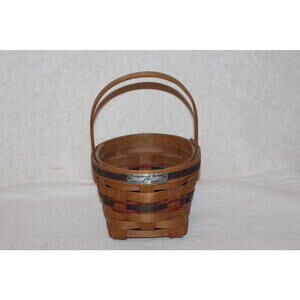 Longaberger 1989 Inaugural Basket – Handwoven USA